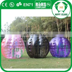 HI New Design TPU/PVC Human Inflatable Bumper Bubble Ball for Football thumbnail-1
