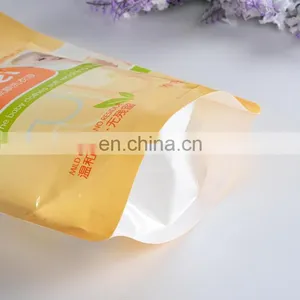 China Manufacture Reusable Plastic Baby Laundry Detergent Packaging Pouch With Spout and Handle thumbnail-3