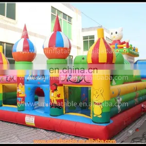 New Design Funny Outdoor Inflatable Amusement Park for Children thumbnail-1