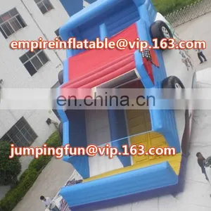 Cool Car Design Inflatable Water Slide Medium Size for Kids ID-SLM041 thumbnail-1