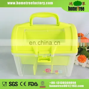 Tidy Convinient Quckily Plastic Multipurpose Storage Box With Dividers And Handle thumbnail-2