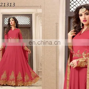 Georgette Salwar Suit thumbnail-1