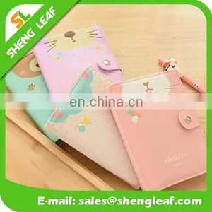 Lovely Notebook of Face With Exquisite Notebook Leather Notes Blank Diary Notebook thumbnail-2