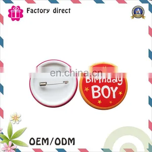 Cheap Blank Tinplate Button Pins Material Wholesale Custom Metal Badge Buttons thumbnail-5
