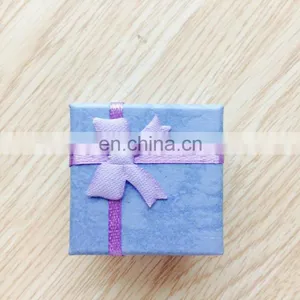 Light Purple Ring Box Earrings Gift Box in Stock thumbnail-4
