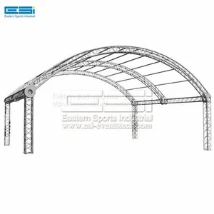 Factory Lower Price Aluminum Circle Circular Round Outdoor Concert Show Event Spigot Truss for Sale thumbnail-5