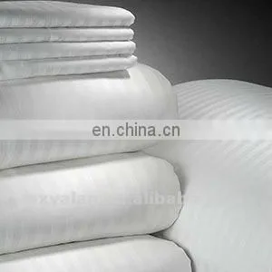 Hotel Linen - Satin Stripe Top Bed Sheets thumbnail-1