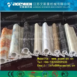 Plastic PVC Faux Marble Sheeting Sheet Extruder Making Machine thumbnail-5