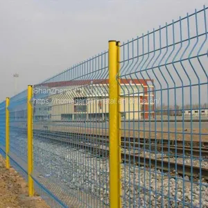 Welded Wire Mesh Fence Panel in Europe Style thumbnail-2