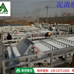 Belt Filter Press Machine for River Sludge Silt Dewatering thumbnail-2