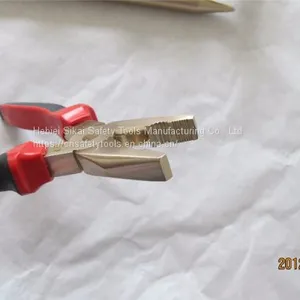 Sparkless Pliers Lineman Al-cu 8 Inch Safety Hand Tools thumbnail-2