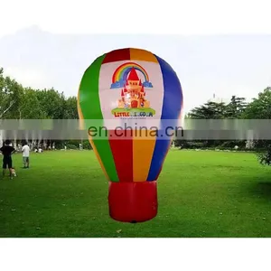5m Tall Outdoor Advertising Inflatable Ground Balloon Hot Air Balloon For Event Decoration on Sale thumbnail-1