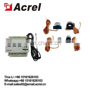 Acrel ADW350 Series Base Station 3 Channels Single Phase Din Rail Wireless Power Meter thumbnail-1