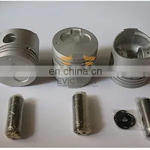 FOR MITSUBISHI K3E PISTON RING SET AND PISTON KIT thumbnail-1