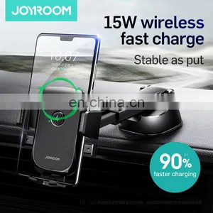 JOYROOM Usb Car Charger Holder Wireless Car Charger thumbnail-3
