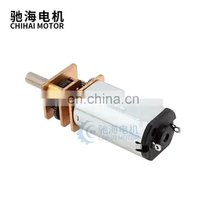 ChiHai Motor CHF-GM12-N30 Micro Gear Motor 3mm Diameter Shaft 6v 9v 12v DC Gear Reduction Motor for DIY thumbnail-3