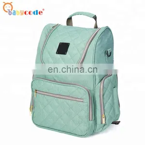 Large Capacity Waterproof Baby Diaper Bag thumbnail-1