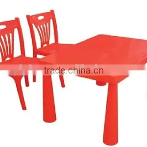 Popular Removable Rectangular Plastic Children Dining Table thumbnail-4