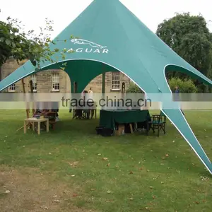 Custom Green Star Event Tent Aluminum Star Shade Outdoor Star Tent thumbnail-1