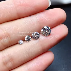 Pass Diamond Tester Moissanite D Color Vvs 1.0mm 1.50mm 2.0mm Melee Moissanite thumbnail-2