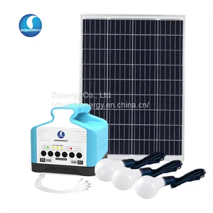 ZONERGY Lithium Iron Phosphate Mini Power Bank 50w Polycrystalline Solar Panel thumbnail-1