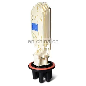 24 48 96 144 288 Core Vertical Dome Type Fiber Cable Joint Box Black Fiber Optic Splice Closure IP68 Aerial ISO9001, ROHS CN;GUA thumbnail-3