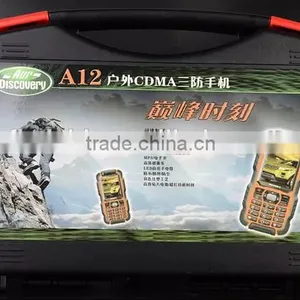 A12 Walkie-talkie Cheap Bar Phone With Dustproof Shockproof Rugged Body for Miner Security Staff Port and Wharf thumbnail-4