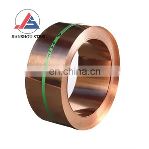 Cheap Price 1mm Thick 99.9% Pure Copper Strip C11000 Copper Coil Price Meter thumbnail-1