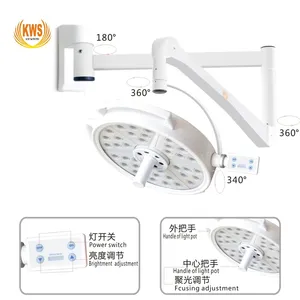 108W LED Plastic Surgery Veterinary Medical Oral Implants Wall Shadowless Operation Light thumbnail-1