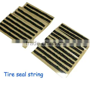 5 Pieces 100*6mm Tubeless Car Tire Puncture Seal Repair Strip Plug For Tyre Repair Kit thumbnail-1