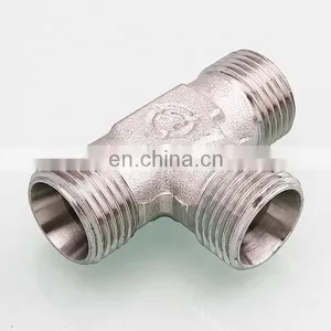 Factory Supply Hydraulic Tee Steel Wholesale Hydraulic Tee Fitting for Railway Locomotive thumbnail-1