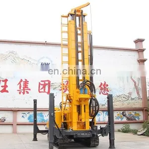 300M Deep Portable Water Well Drilling Rig With Hydraulic Drilling Rig and Mud Pump thumbnail-4