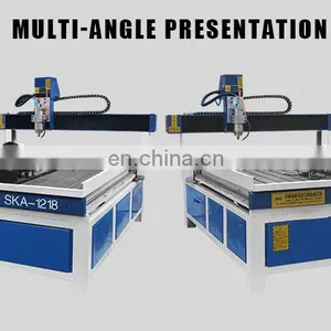 Senke Popular Medium Size 1218 4 Axis Cutting MDF Engraving Wood CNC Machine thumbnail-5