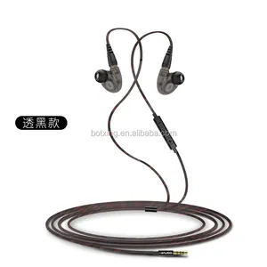 Best Quality Stripped-down Double Speaker Earphone Headphone in Ear With Speaker Voice Coil thumbnail-1