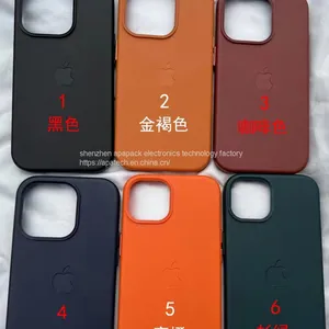 2023 Latest Apple Leather Casing For IPhone 6 7 8 Plus X Xr 11 12 13 14 Pro Max For IPhone Clear Case thumbnail-2