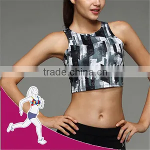 Women Tight Fintess T-shirts Top thumbnail-2