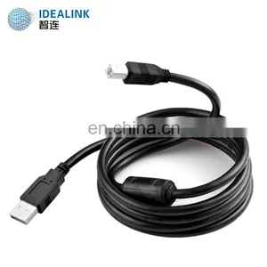 China OEM 1m / 15m Black Usb Data Cable USB Cable Printer for Printers thumbnail-1