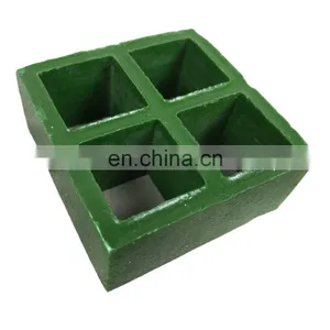 Factory Supply High Quality High Strength 38*38*38 mm 25*25*25 mm Fiberglass FRP Molded Grating thumbnail-3