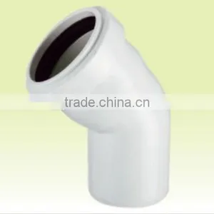 Plastic Casted Fittings Pvc-u 45 DEG ELBOW With Socket thumbnail-1