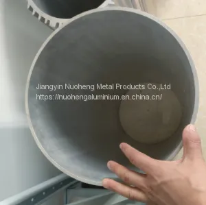 7082 Large Diameter Industry Aluminium Round Hollow Pipe Extruded Seamless Tube Bar thumbnail-1