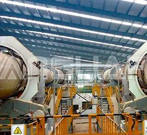 Best Price Calcium Carbonate Calcination Rotary Kiln For Sale thumbnail-2
