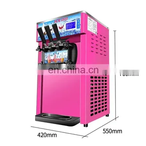 CHEAP PRICE Table Top Small Soft Ice Cream Making Machine thumbnail-4