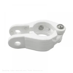 ISURE MARINE High Quality Factory Wholesale White Nylon Adjustable Clamp for 22-28mm thumbnail-1