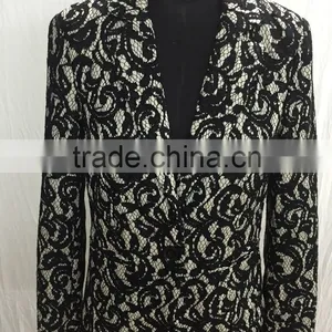 2015 New Embroidery Fabric Neck Designs for Casual Women Western Dress thumbnail-3