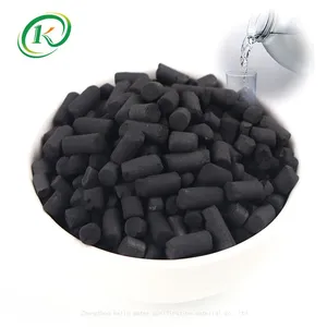 Impregnated Sulfur KOH NaOH Phosphoric Acid Potash Copper Oxide Formaldehyde Pellets Columnar Cylinder Activated Carbon thumbnail-1