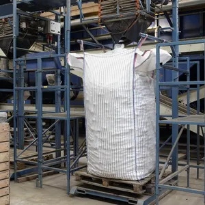 Tubular Super Sacks For Pecans Woven PP Bags 1100lbs Industrial Bags Baffle Type FIBC Cheap thumbnail-5