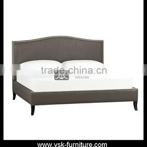 BE-070 Russian Design Fabric Bed Modern thumbnail-1
