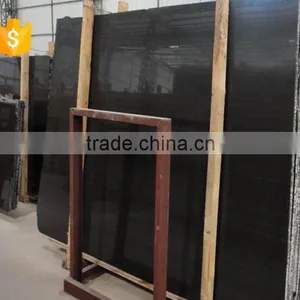 Modern Natural Cheap Polished Black Sandalwood Marble Slabs thumbnail-5