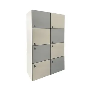 Modern Design Durable Waterproof HPL Board Athlete Locker Sport Locker thumbnail-4