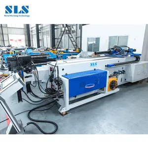 Fully Auto Servo Hydraulic Electric Mandrel Tube Bender Square Stainless Steel Aluminum Profile Rolling Pipe Bending Machine thumbnail-3